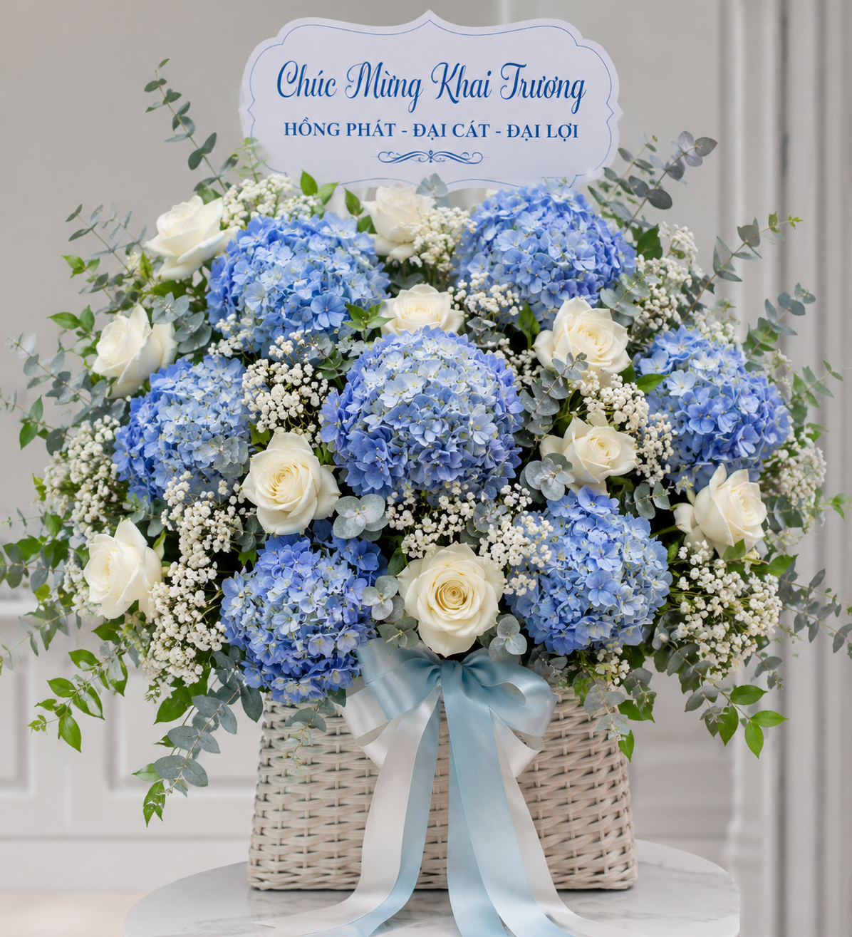 hoa khai trương